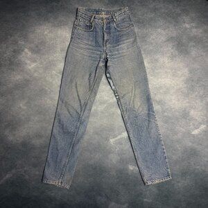Vintage Dallas Jeans Womens Straight Leg High Rise Blue Denim 90s Fits 26x30